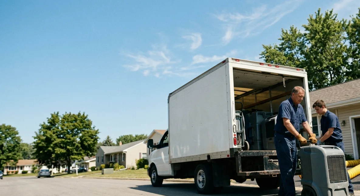 Water Damage Cleanup in Millfield, OH near me